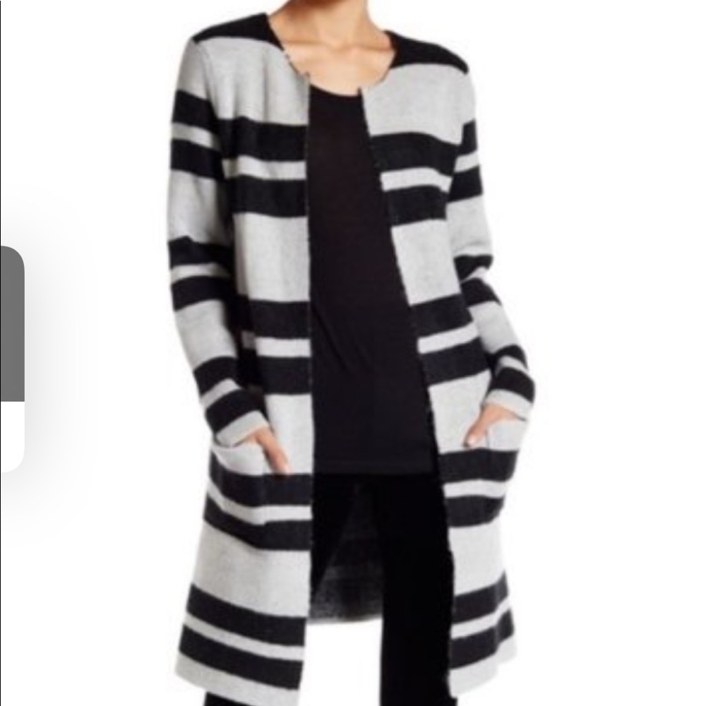 Dex striped long Cardigan